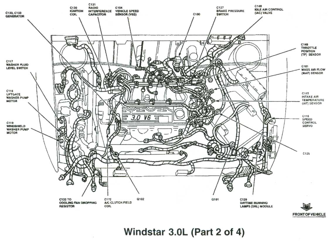 Windstar 3.0L  2 часть